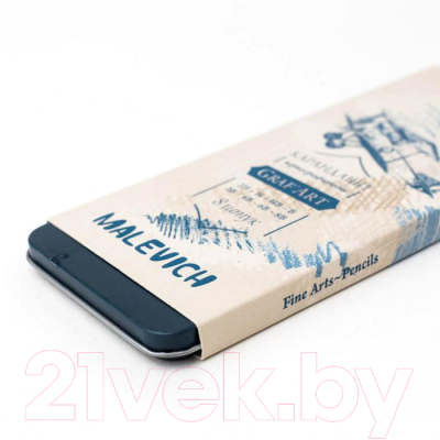 Набор простых карандашей Малевичъ Graf'Art / 197900
