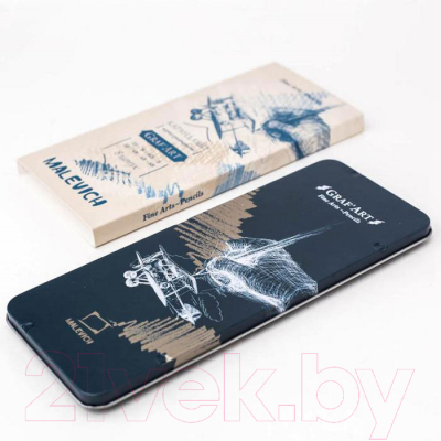 Набор простых карандашей Малевичъ Graf'Art / 197900