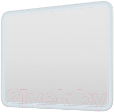 Зеркало Пекам Marta 2 80x60 / marta2-80x60dcl (с подсветкой, сенсором на взмах руки и часами) - фото