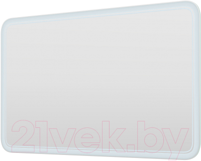 Зеркало Пекам Marta 2 90x60 / marta2-90x60dcl (с подсветкой, сенсором на взмах руки и часами) - фото