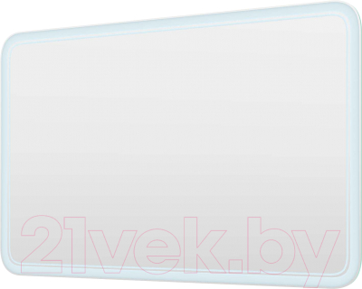Зеркало Пекам Marta 2 100x60 / marta2-100x60dcl (с подсветкой, сенсором на взмах руки и часами) - фото
