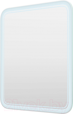 Зеркало Пекам Marta 2 80x90 / marta2-80x90dcl (с подсветкой, сенсором на взмах руки и часами) - фото