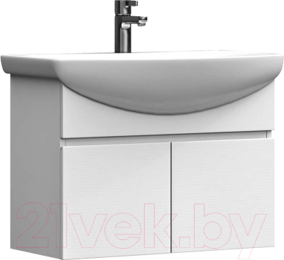 Тумба под умывальник Vigo Wing 600-2-0 (белый) - фото