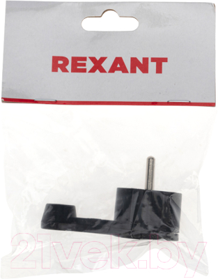 Вилка штепсельная Rexant Евро / 16-0736