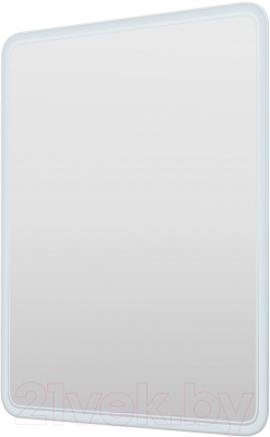 Зеркало Пекам Marta 2 80x100 / marta2-80x100dcl (с подсветкой, сенсором на взмах руки и часами) - фото