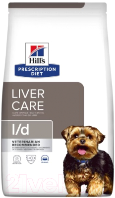 Сухой корм для собак Hill's Prescription Diet Liver Care l/d / 605842 - фото