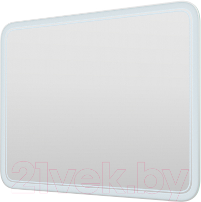 Зеркало Пекам Marta 2 120x80 / marta2-120x80dpcl (с подсветкой, сенсором на взмах руки, подогревом и часами) - фото