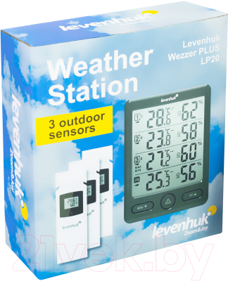 Метеостанция цифровая Levenhuk Wezzer Plus LP20 / 78892