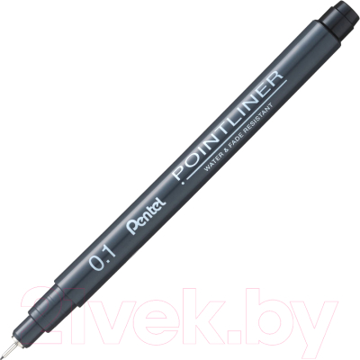 Ручка капиллярная Pentel Pointliner / S20P-1A - фото