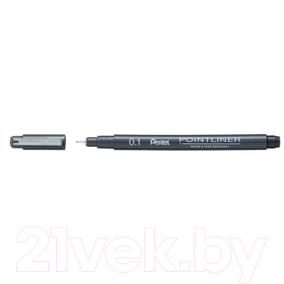 Ручка капиллярная Pentel Pointliner / S20P-1A