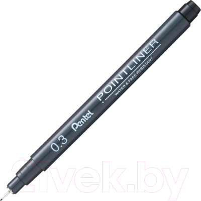 Ручка капиллярная Pentel Pointliner / S20P-3A - фото
