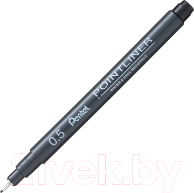 Ручка капиллярная Pentel Pointliner / S20P-5A - фото