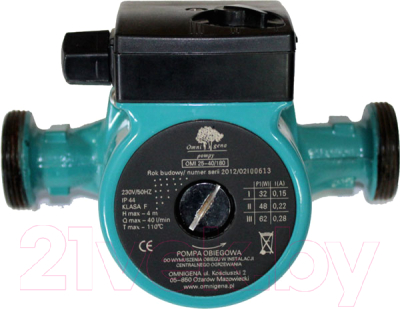 Циркуляционный насос Omnigena Omis 25-40/180 - фото