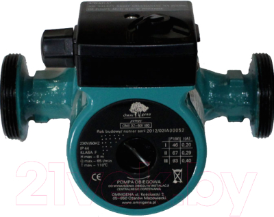 Циркуляционный насос Omnigena Omis 32-60/180 - фото