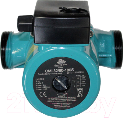 Циркуляционный насос Omnigena Omis 32-80/180 - фото
