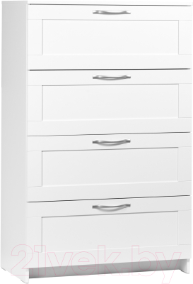 Комод Mio Tesoro Сириус 4 ящика 2.02.02.060.1 (белый) - фото