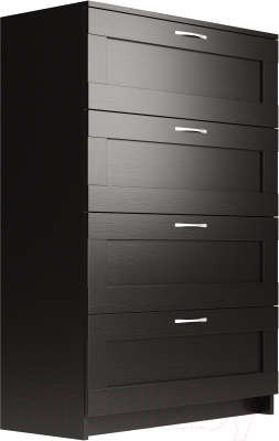 Комод Mio Tesoro Сириус 4 ящика 2.02.02.060.5 (дуб венге) - фото