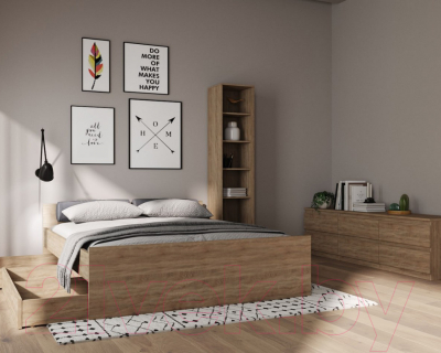 Стеллаж Mio Tesoro Сириус 39x190 2.02.07.150.3 (сонома)