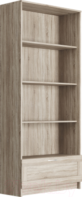 Стеллаж Mio Tesoro Сириус 1 ящик 78x190 2.02.07.100.3 (сонома) - фото