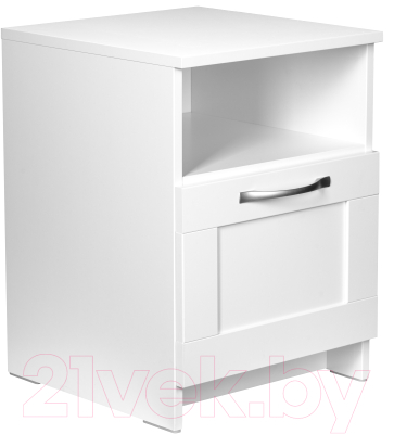 Прикроватная тумба Mio Tesoro Сириус 2.02.03.010.1 (белый) - фото