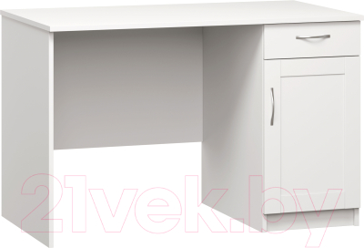 Письменный стол Mio Tesoro Кастор 116x65 2.03.06.030.1 (белый) - фото