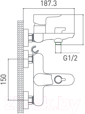 Смеситель Gross Aqua Space 2515288СW