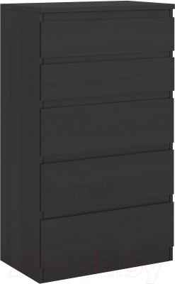 Комод Mio Tesoro Кастор 5 ящиков 2.03.02.070.5 (дуб венге) - фото