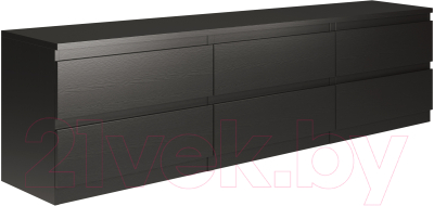 Тумба Mio Tesoro Кастор 6 ящиков 2.03.03.110.5 (дуб венге) - фото