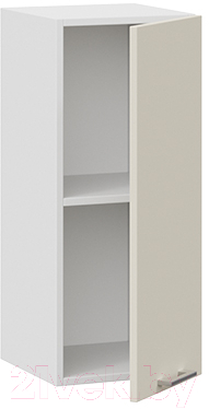 Шкаф навесной для кухни ТриЯ Габриэлла 1В3 (белый/кремовый)
