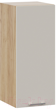 Шкаф навесной для кухни ТриЯ Габриэлла 1В3 (дуб крафт золотой/кремовый) - фото