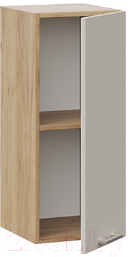 Шкаф навесной для кухни ТриЯ Габриэлла 1В3 (дуб крафт золотой/кремовый)