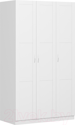 Шкаф Mio Tesoro Пегас 3-х створчатый 2.04.01.090.1 (белый) - фото