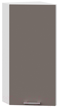 Шкаф навесной для кухни ТриЯ Габриэлла 1В3Т (белый/муссон) - фото