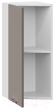 Шкаф навесной для кухни ТриЯ Габриэлла 1В3Т (белый/муссон)