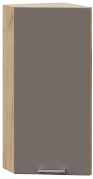 Шкаф навесной для кухни ТриЯ Габриэлла 1В3Т (дуб крафт золотой/муссон) - фото