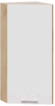 Шкаф навесной для кухни ТриЯ Габриэлла 1В3Т (дуб крафт золотой/сноу) - фото