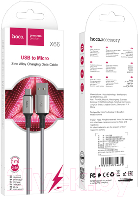 Кабель Hoco X66 Micro