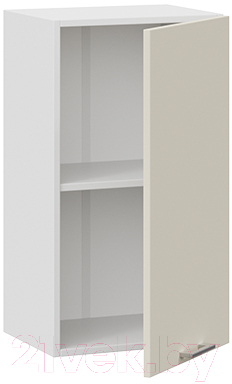 Шкаф навесной для кухни ТриЯ Габриэлла 1В4 (белый/кремовый)