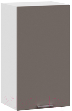 Шкаф навесной для кухни ТриЯ Габриэлла 1В4 (белый/муссон) - фото