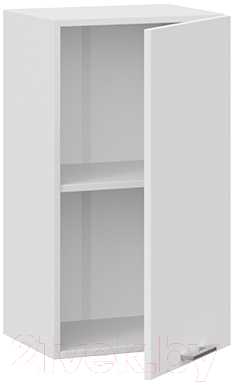 Шкаф навесной для кухни ТриЯ Габриэлла 1В4 (белый/сноу)