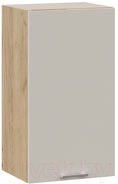 Шкаф навесной для кухни ТриЯ Габриэлла 1В4 (дуб крафт золотой/кремовый) - фото
