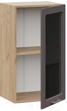 Шкаф навесной для кухни ТриЯ Габриэлла 1В4С (дуб крафт золотой/муссон)