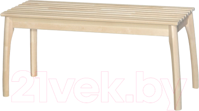 Скамья Мебелик Массив (лак) - фото