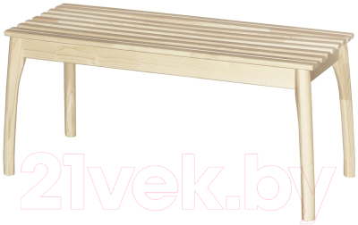 Скамья Мебелик Массив (лак)