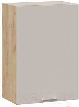 Шкаф навесной для кухни ТриЯ Габриэлла 1В5 (дуб крафт золотой/крем) - фото