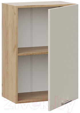 Шкаф навесной для кухни ТриЯ Габриэлла 1В5 (дуб крафт золотой/крем)