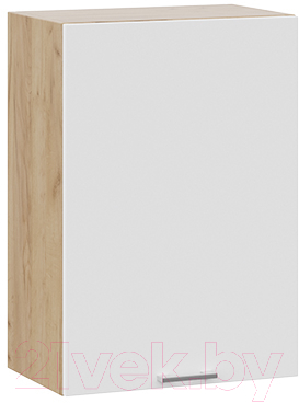 Шкаф навесной для кухни ТриЯ Габриэлла 1В5 (дуб крафт золотой/сноу) - фото