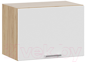 Шкаф под вытяжку ТриЯ Габриэлла 1В5Г (дуб крафт золотой/сноу) - фото