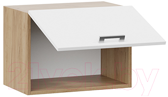 Шкаф под вытяжку ТриЯ Габриэлла 1В5Г (дуб крафт золотой/сноу)