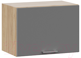 Шкаф под вытяжку ТриЯ Габриэлла 1В5Г (дуб крафт золотой/титан) - фото